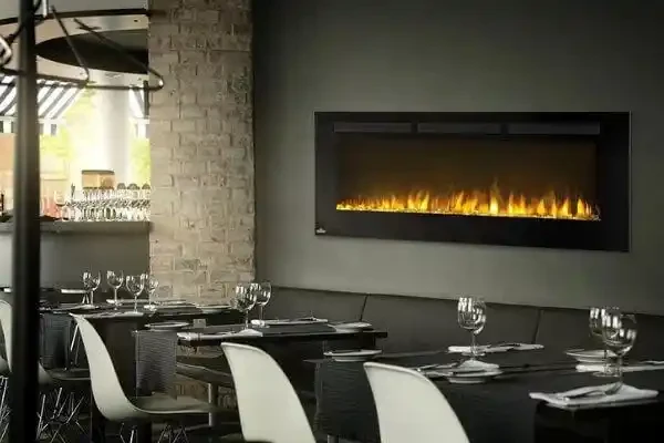 7 Colors Water Fogging Fireplace
