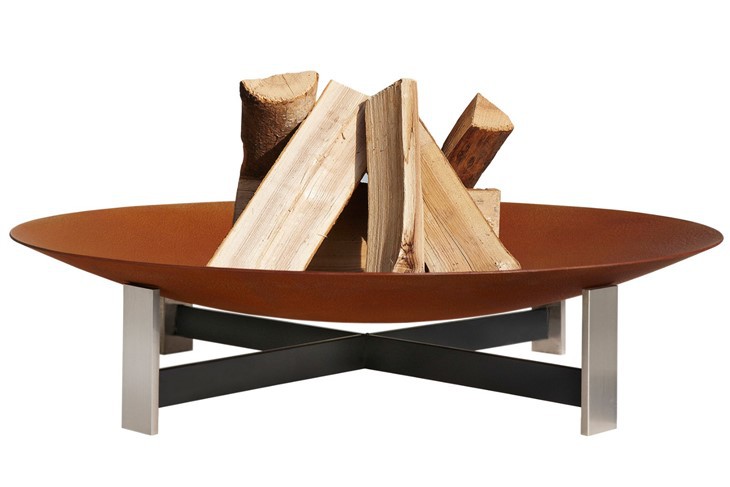 80cm Wood Burning Fire Bowl