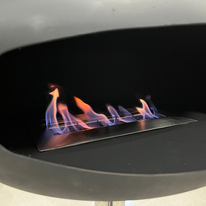 Indoor Bracket Standing Bio Ethanol Fireplace Heating Stove
