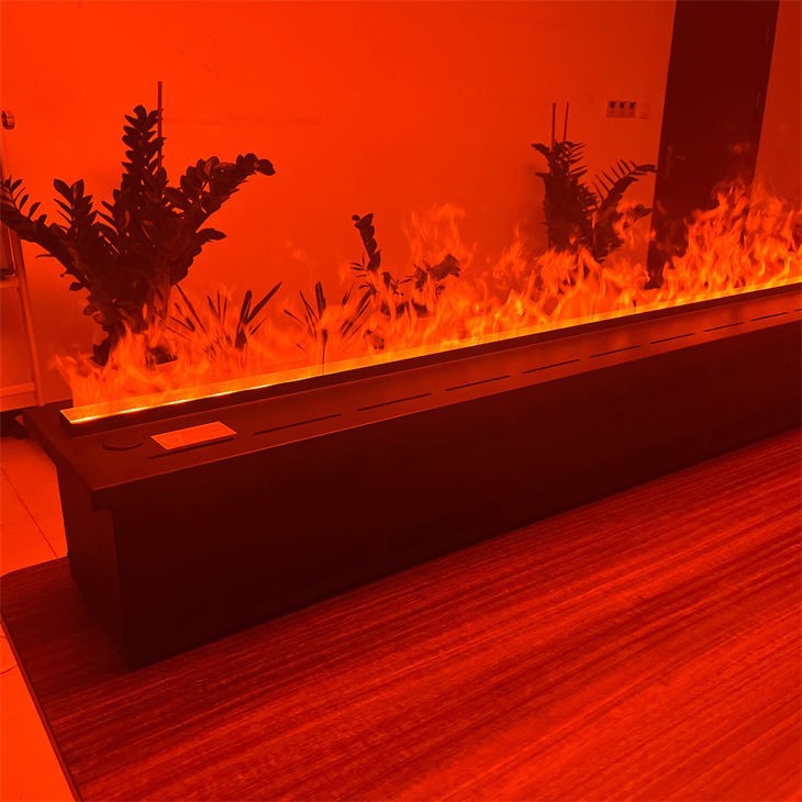 Simple Embedded Decorative Fireplace