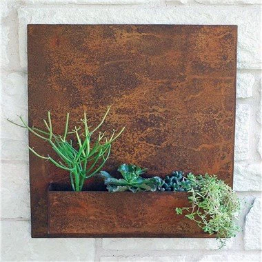 Sadzarka do kwiatów ze stali Corten