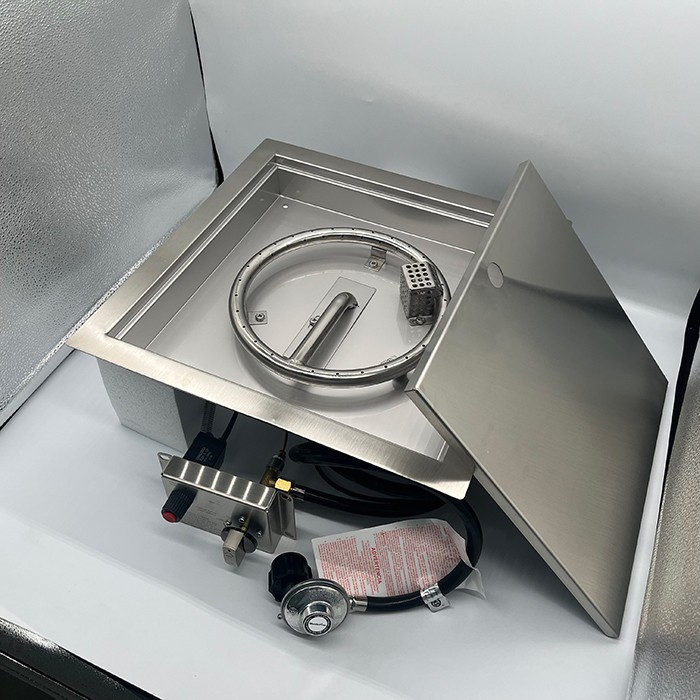 Remote Controlable Gas Fire Pit Kit